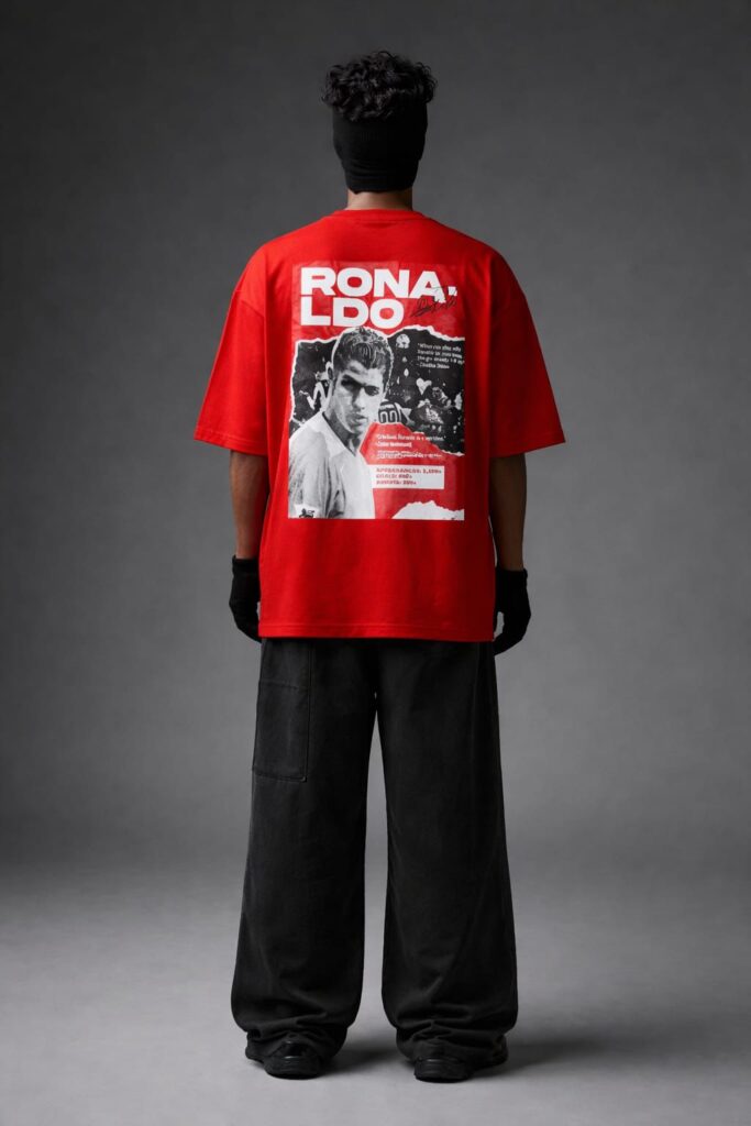 CRISTIANO RONALDO EDITION T-SHIRT-RED
