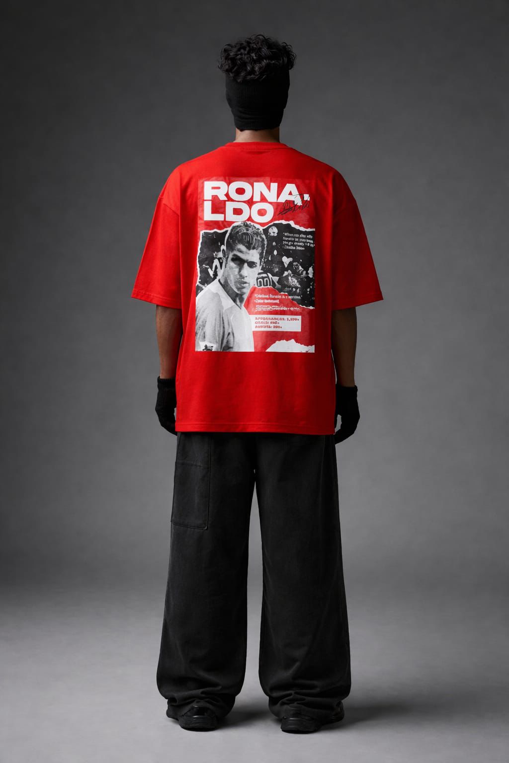 CRISTIANO RONALDO EDITION T-SHIRT-RED