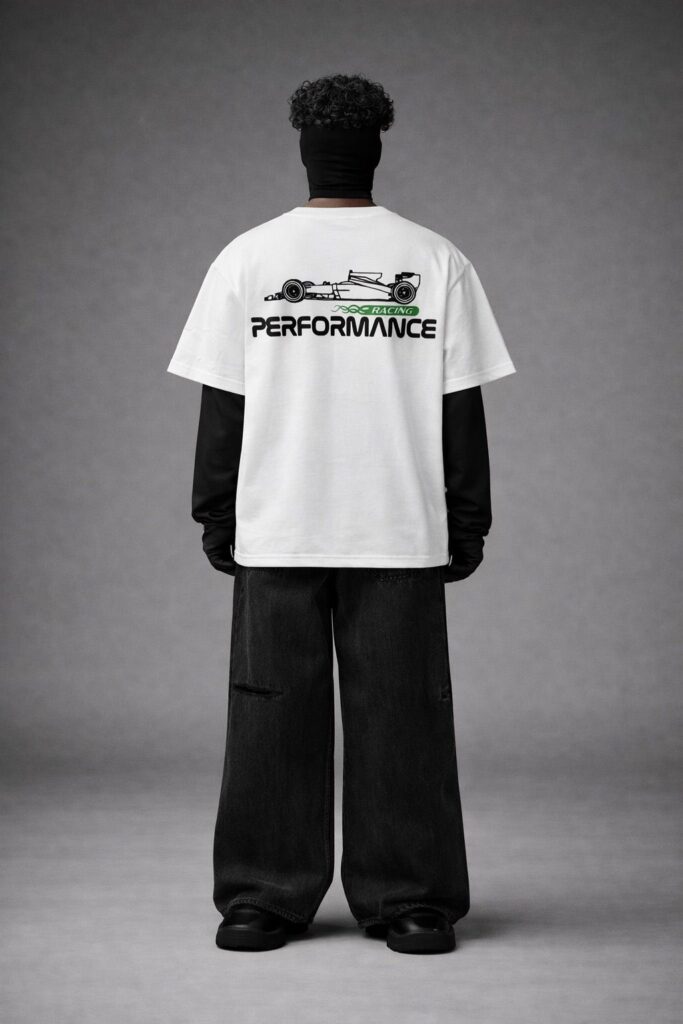 Performance Graphic Oversized T-Shirt