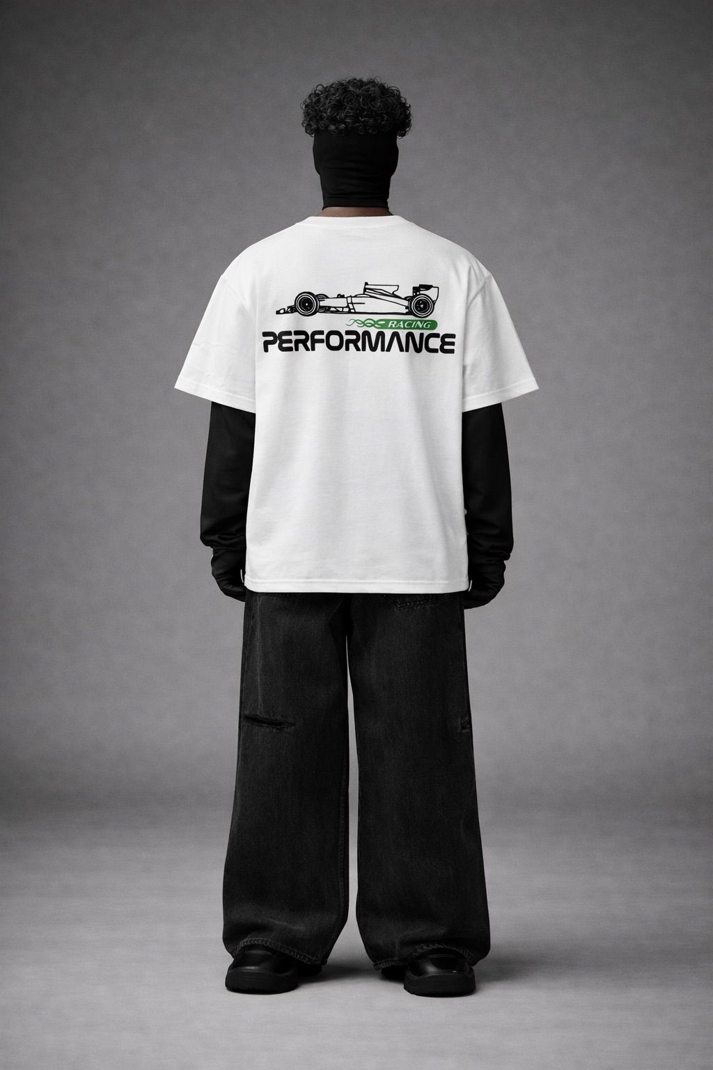 Performance Graphic Oversized T-Shirt