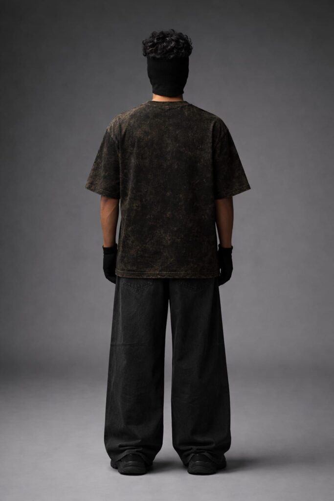Midnight Acid Wash Oversized T-Shirt