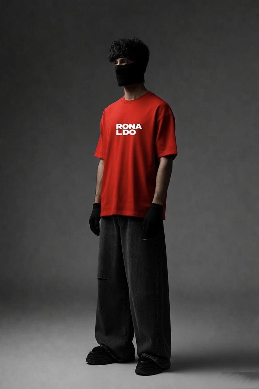 CRISTIANO RONALDO EDITION T-SHIRT-RED