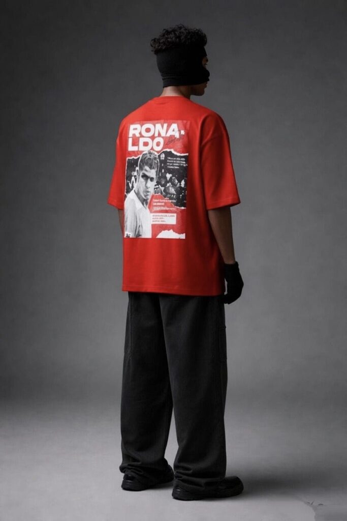 CRISTIANO RONALDO EDITION T-SHIRT-RED
