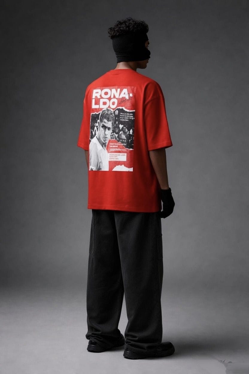 CRISTIANO RONALDO EDITION T-SHIRT-RED