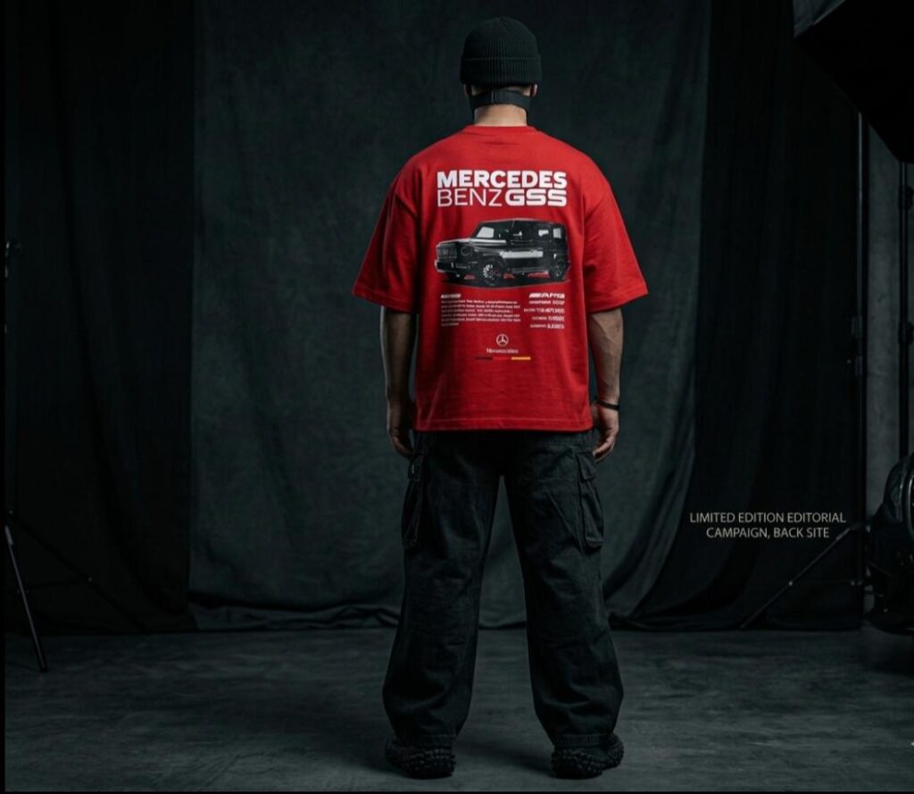 Street Drive G-Wagon Graphic Tee (Red Edition)