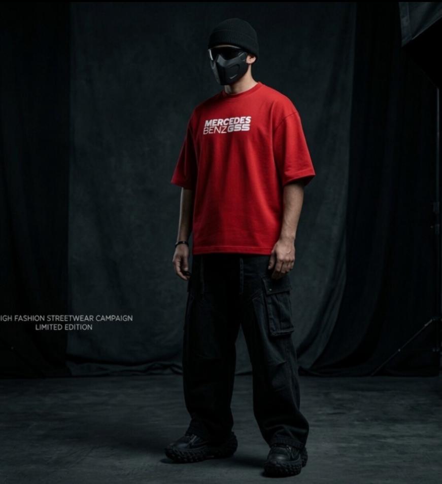 Street Drive G-Wagon Graphic Tee (Red Edition)