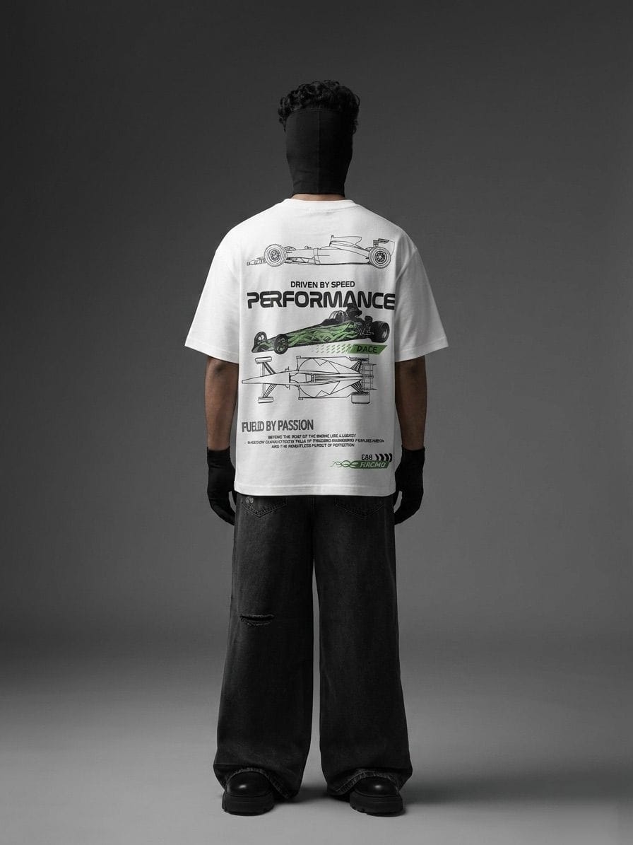 Performance Graphic Oversized T-Shirt
